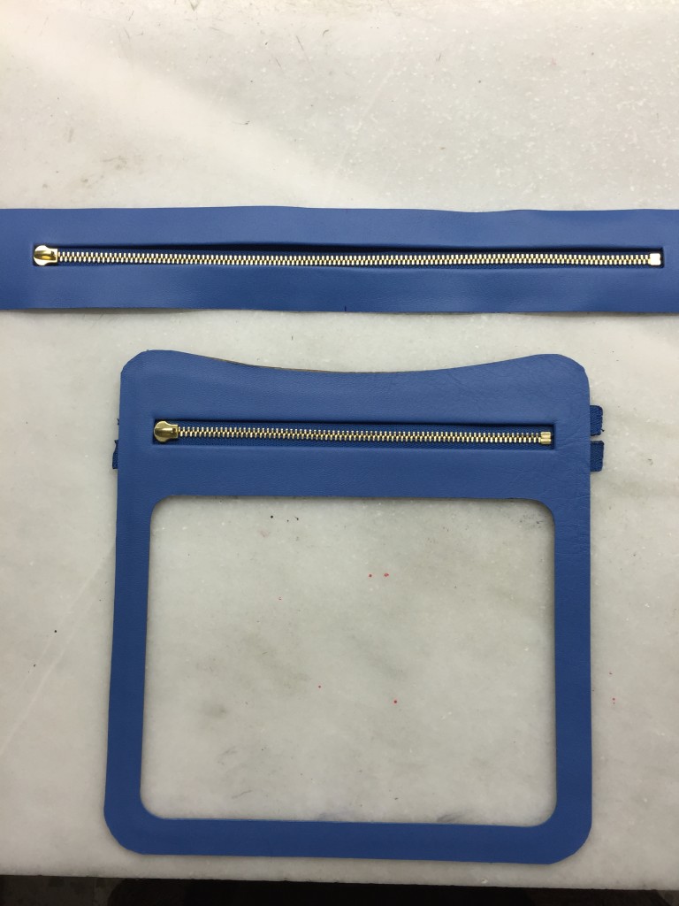 A day at the factory - sky crossbody bag - BenchBags 1
